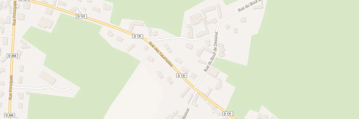 Plan du 21 Rue des Fauchelles à Zoteux