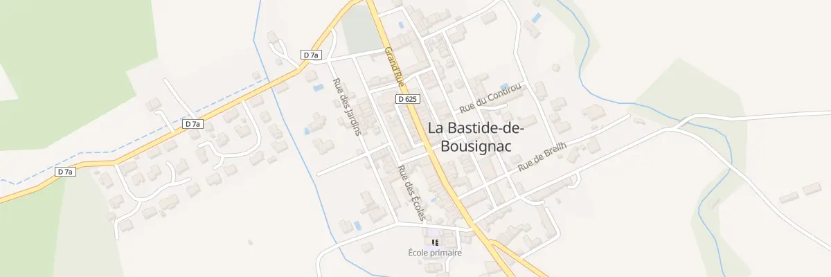 Plan du 2 Rue de l’Eglise à La Bastide-de-Bousignac