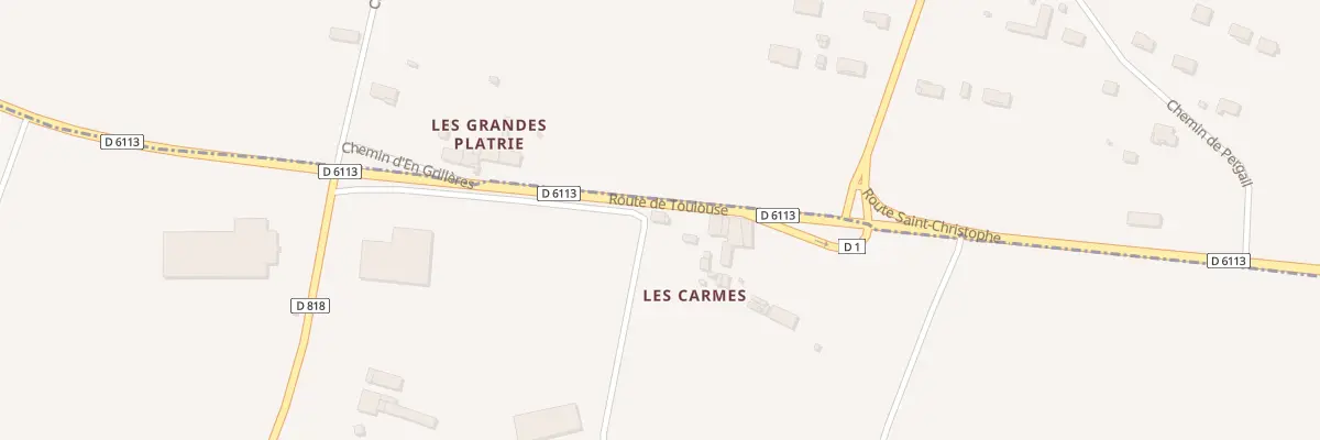 Plan du 115 Les Carmes à Mas-Saintes-Puelles