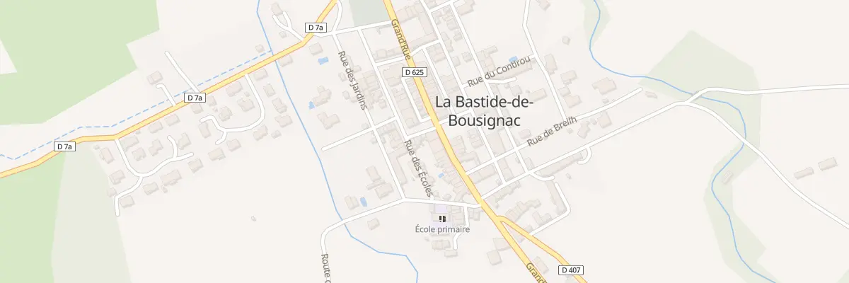 Plan du 5 Pl du Onze Novembre à La Bastide-de-Bousignac