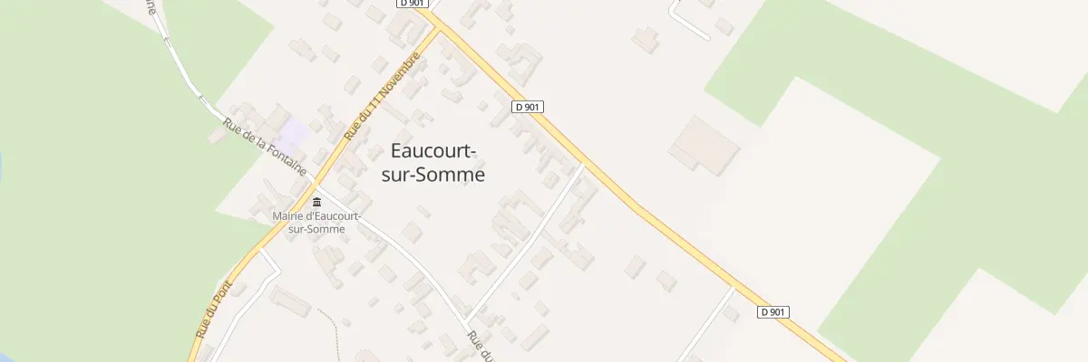 Plan du 595 Rte du Val de Somme à Eaucourt-sur-Somme
