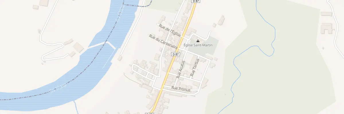 Plan du 17 Rue du Trésor à Montans