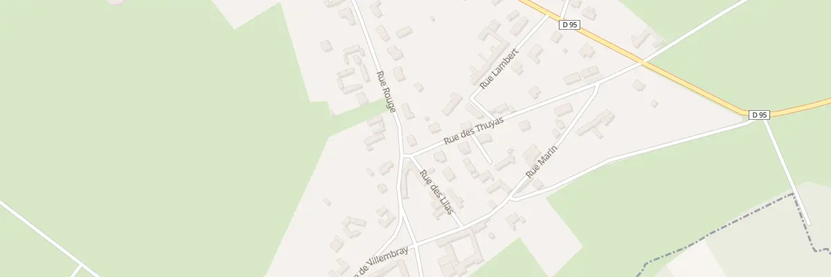 Plan du 7 Rue des Thuyas à Hanvoile