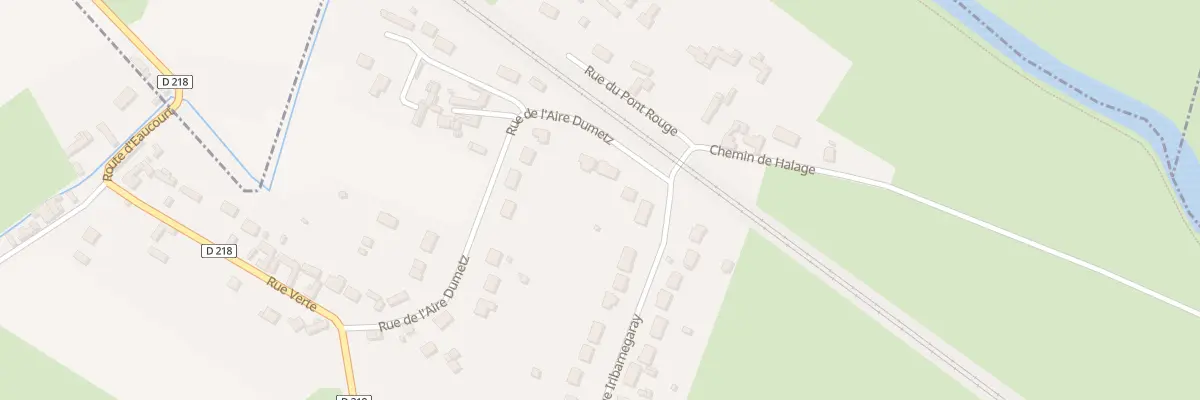 Plan du 26 Rue de l’Aire Dumetz à Érondelle