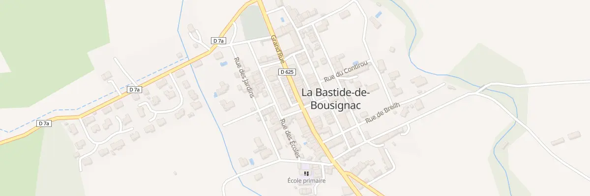 Plan du 34 Le Village à La Bastide-de-Bousignac