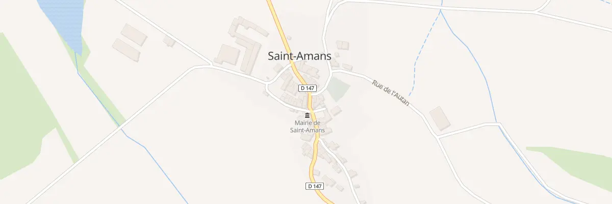 Plan du 19 Le Village à Saint-Amans
