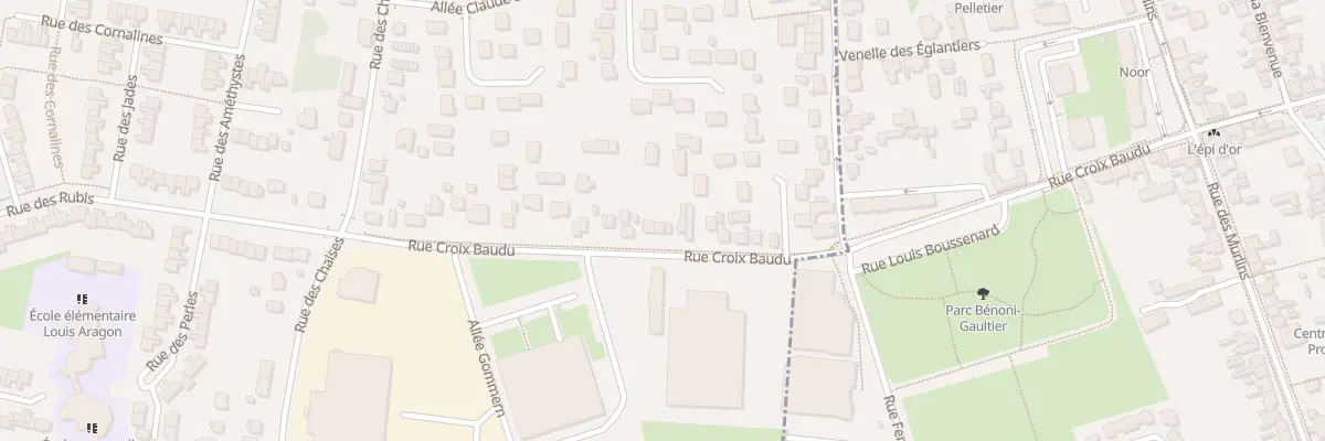 Plan du 66 Rue Croix Baudu à Saint-Jean-de-la-Ruelle