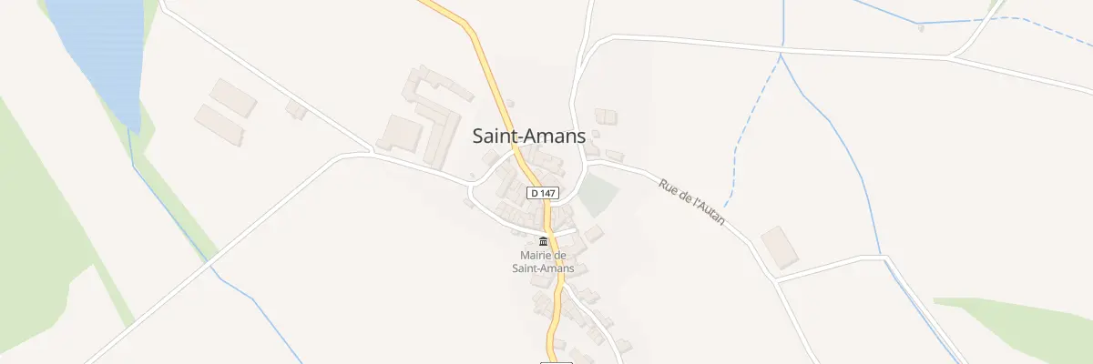 Plan du 36 Le Village à Saint-Amans