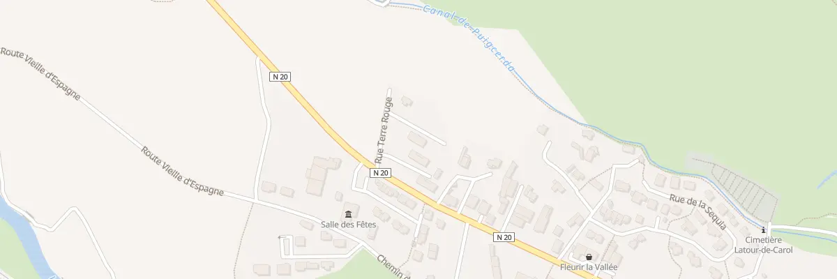 Plan du 4 Rue des Baillettes à Latour-de-Carol