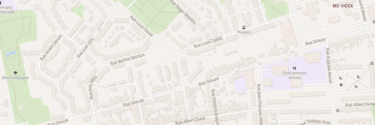 Plan du 292 Rue Vincent à Calais