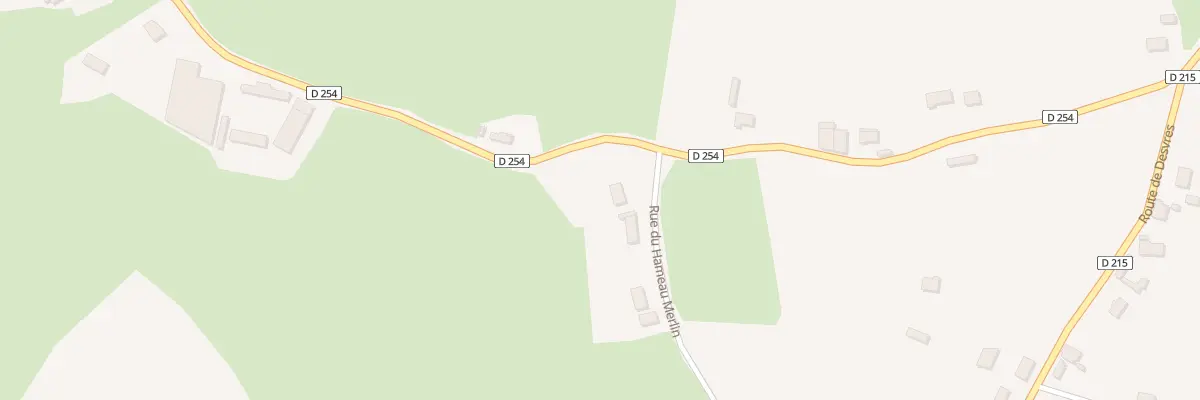 Plan du 2 Rue du Hameau Merlin à Selles