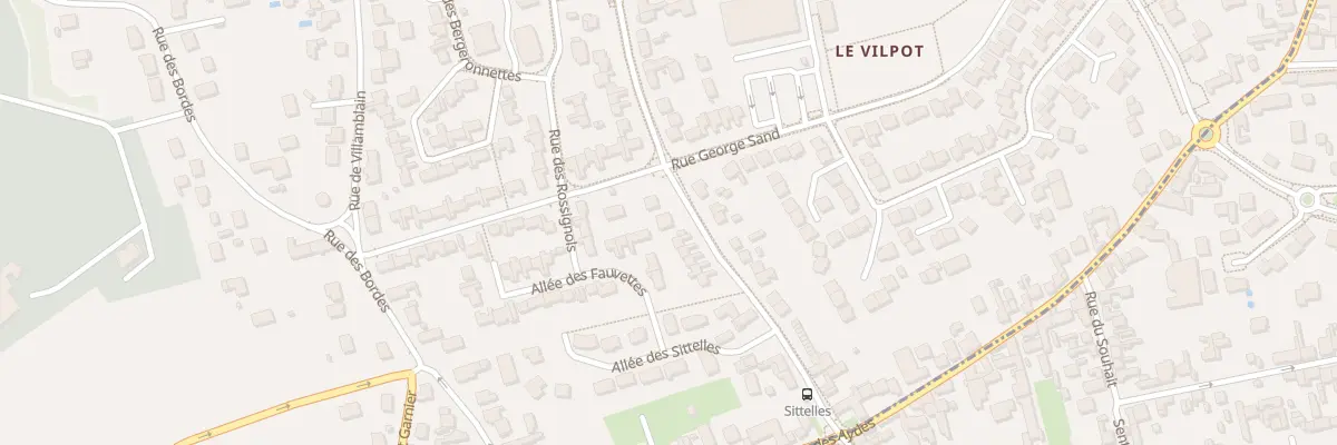 Plan du 193 Rue des Sablonnières à Saran