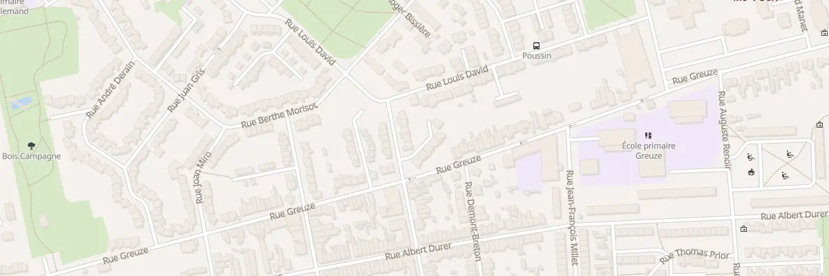 Plan du 274 Rue Vincent à Calais