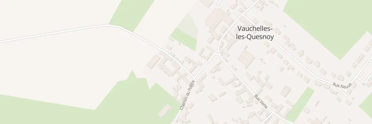 Plan du 344 Rue de la Croix à Vauchelles-les-Quesnoy