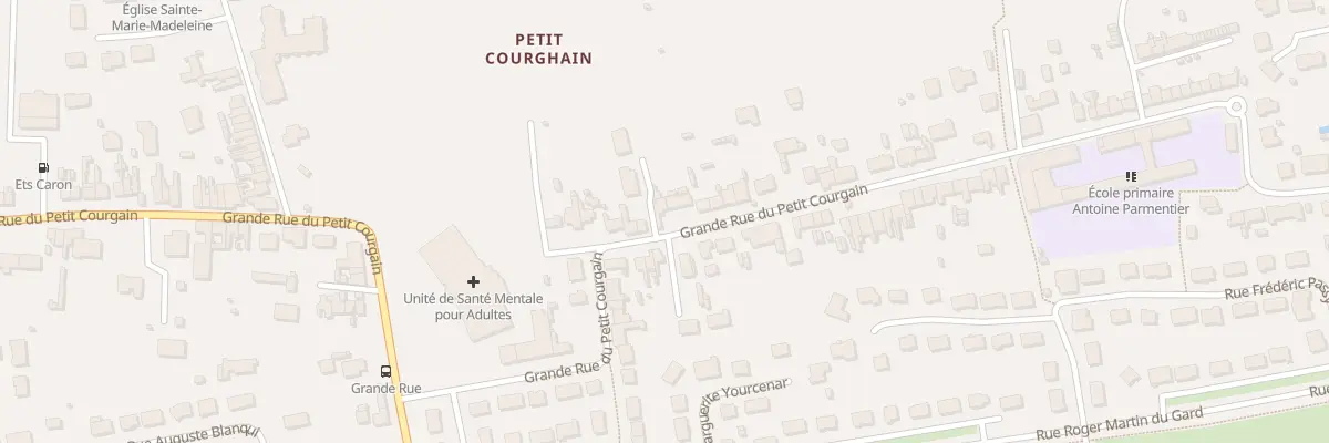 Plan du 965 Gr Grande Rue Petit Courgain à Calais
