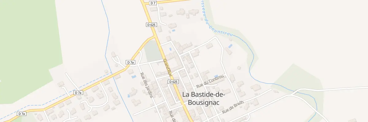 Plan du 9 Rue de la Paix à La Bastide-de-Bousignac