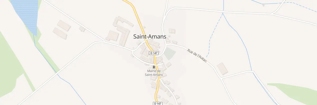 Plan du 21 Le Village à Saint-Amans