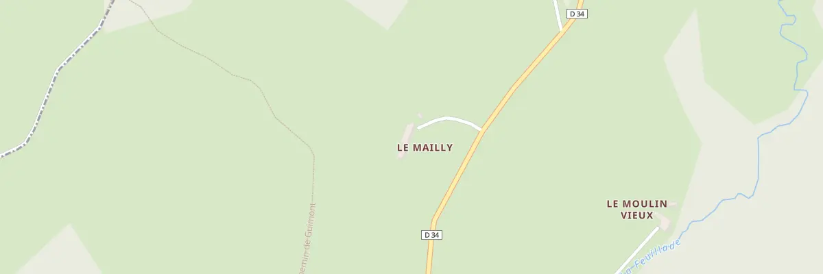 Plan du 5005 Le Mailly à La Villedieu