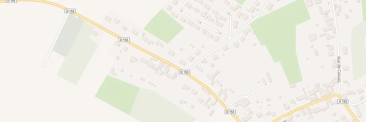 Plan du 208 Rue de la Grosse Borne à Vauchelles-les-Quesnoy