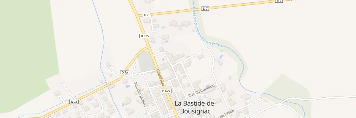 Plan du 5 Rue Del Riou de la Grange à La Bastide-de-Bousignac