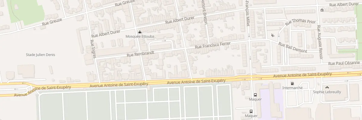 Plan du 9 Rue Vincent à Calais