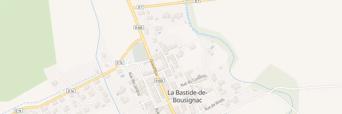 Plan du 2 Rue Del Riou de la Grange à La Bastide-de-Bousignac