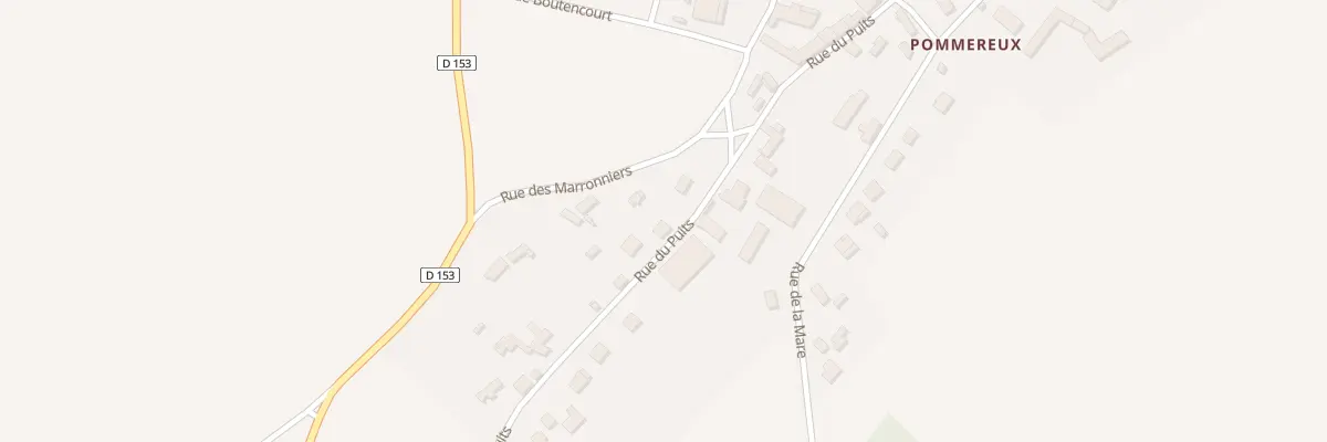 Plan du 84 Pommereux Hameau à Boutencourt