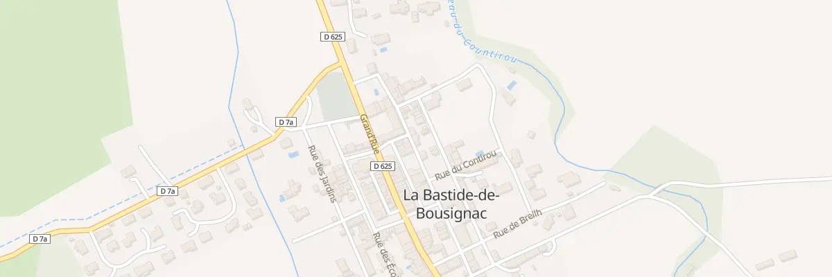 Plan du 15 Rue de la Paix à La Bastide-de-Bousignac