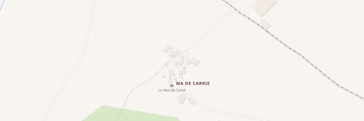 Plan du 5079 Mas de Carrie à Parisot