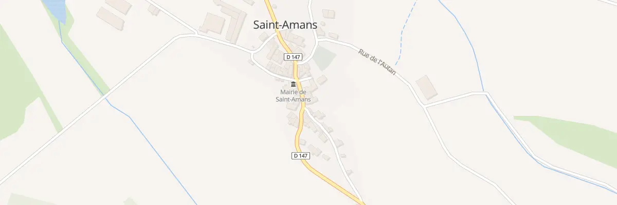 Plan du 9 Le Village à Saint-Amans