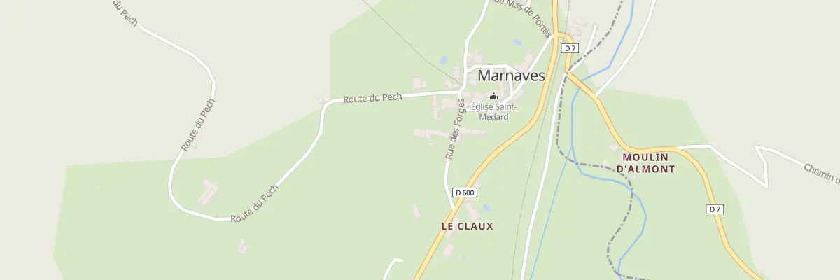 Plan du 5012 Marnaves à Marnaves