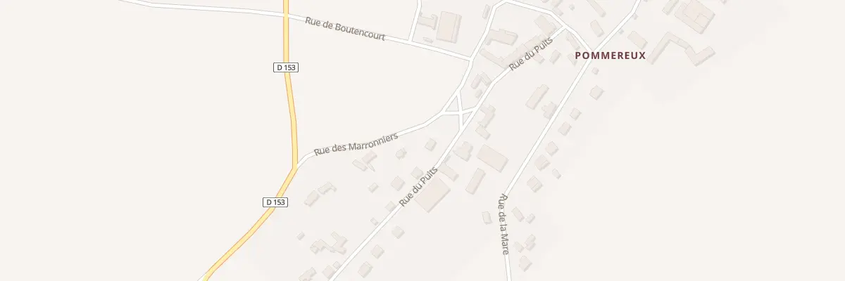 Plan du 2B Rue du Puits à Boutencourt