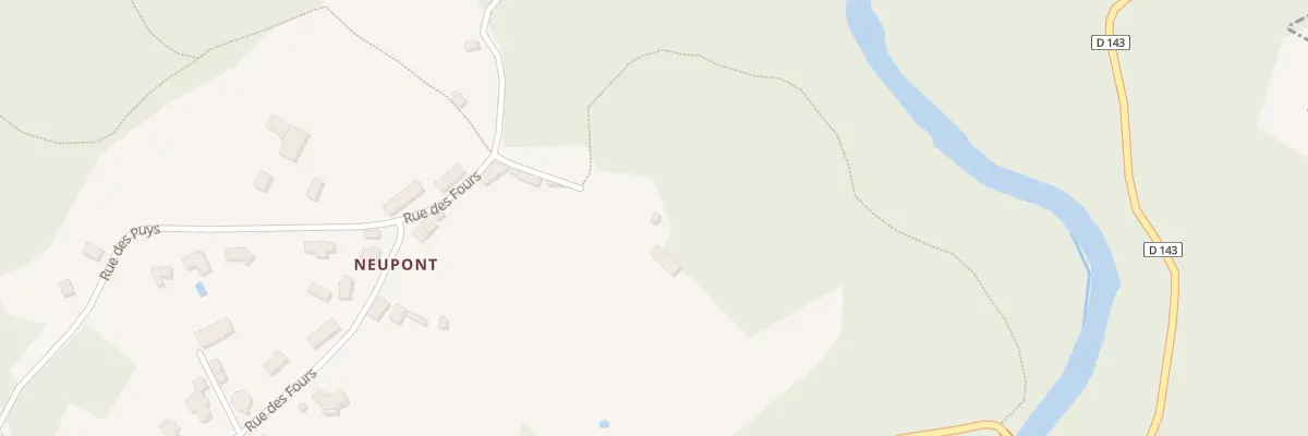 Plan du 32 Rue des Fours à Corrèze