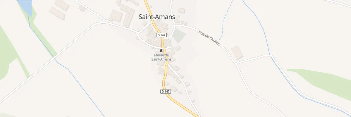 Plan du 39 Le Village à Saint-Amans