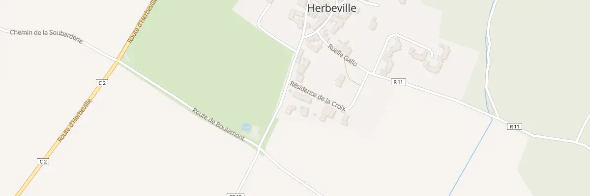 Plan du 2 Dom de la Croix à Herbeville