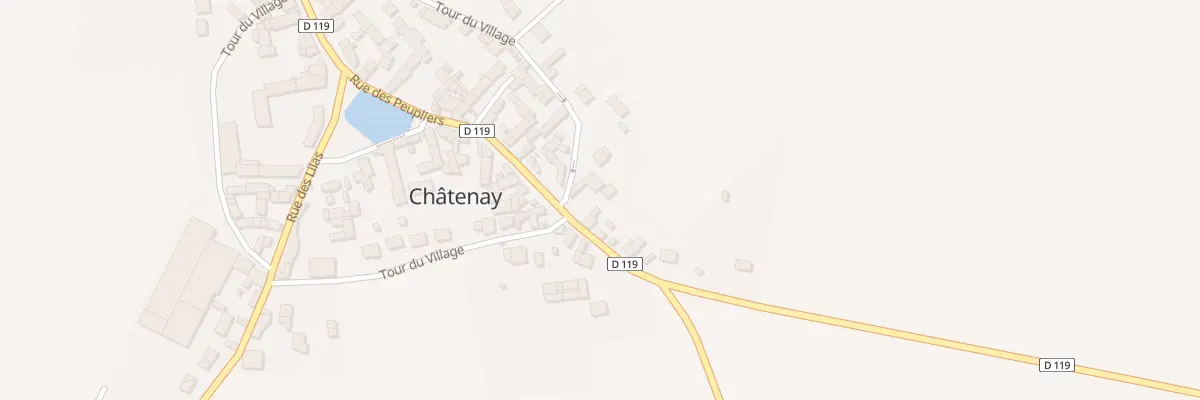 Plan du 29 Rue des Peupliers à Châtenay
