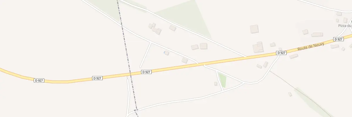 Plan du 16 Rte de Neuvy à Sarzay