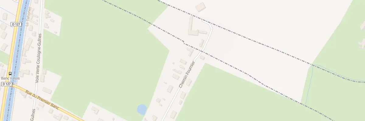 Plan du 237 Che Fournier à Guînes