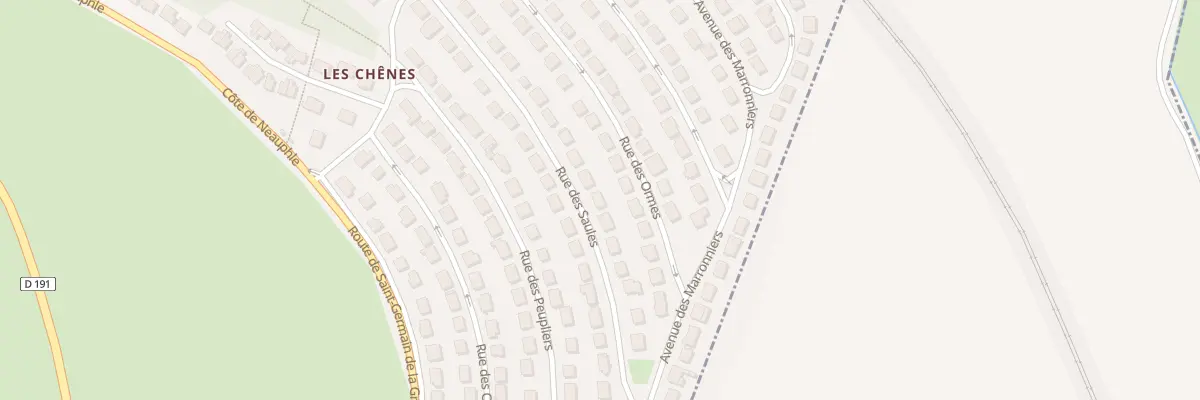 Plan du 23 Rue des Saules à Beynes