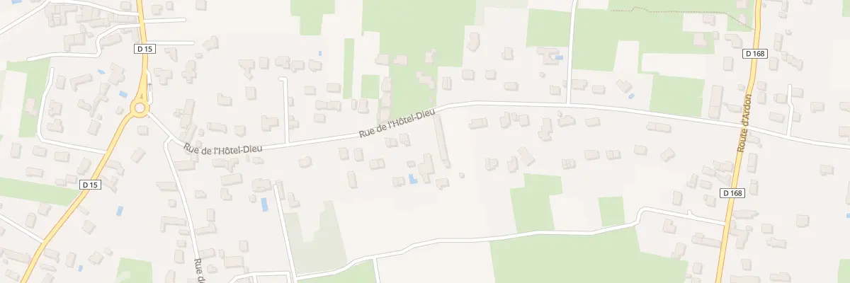 Plan du 1683 Rue de l’Hôtel Dieu à Olivet