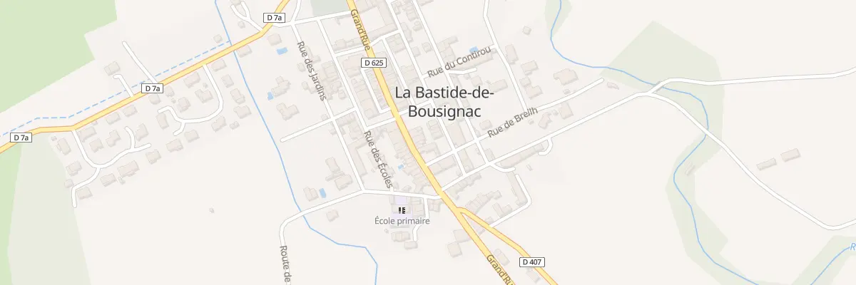 Plan du 29 Rue Grand Rue à La Bastide-de-Bousignac