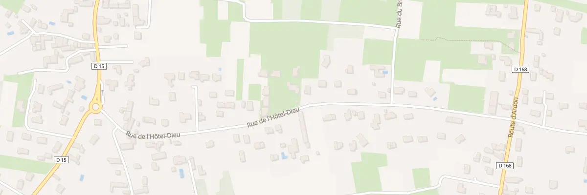 Plan du 1684 Rue de l’Hôtel Dieu à Olivet