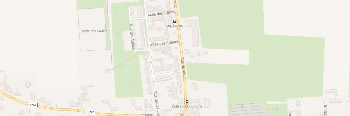 Plan du 41 Rue du Virval à Coulogne