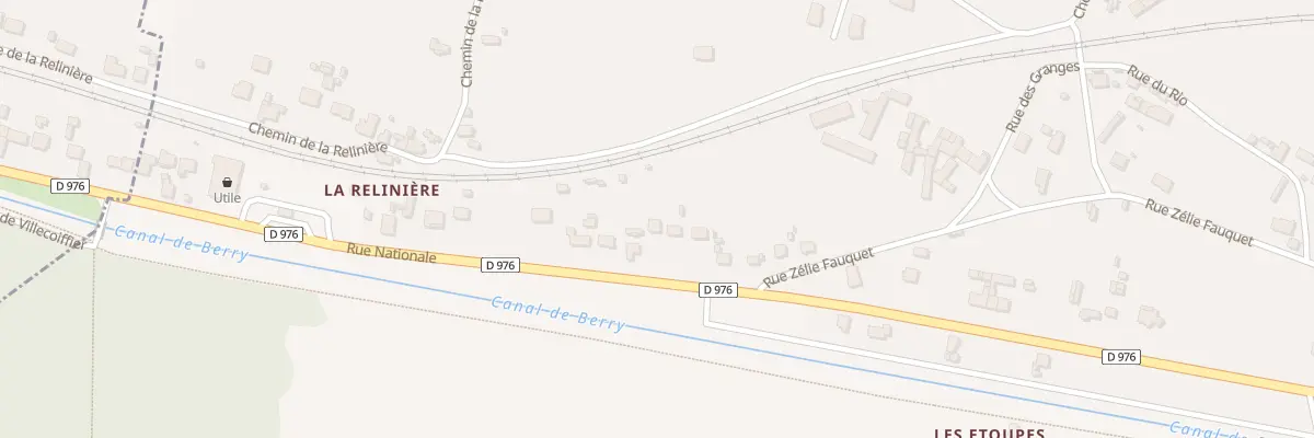 Plan du 68 Rue Nationale à Châtres-sur-Cher