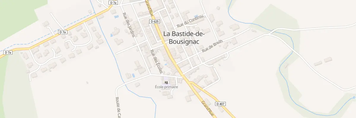 Plan du 31 Rue Grand Rue à La Bastide-de-Bousignac