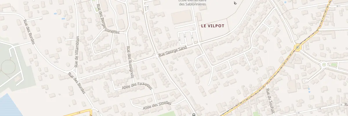 Plan du 46 Rue George Sand à Saran