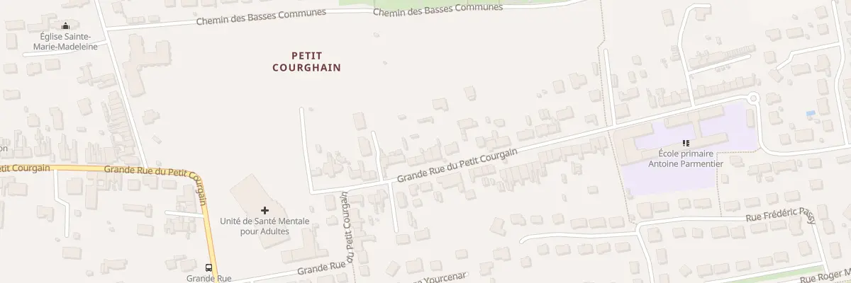 Plan du 1011 Gr Grande Rue Petit Courgain à Calais