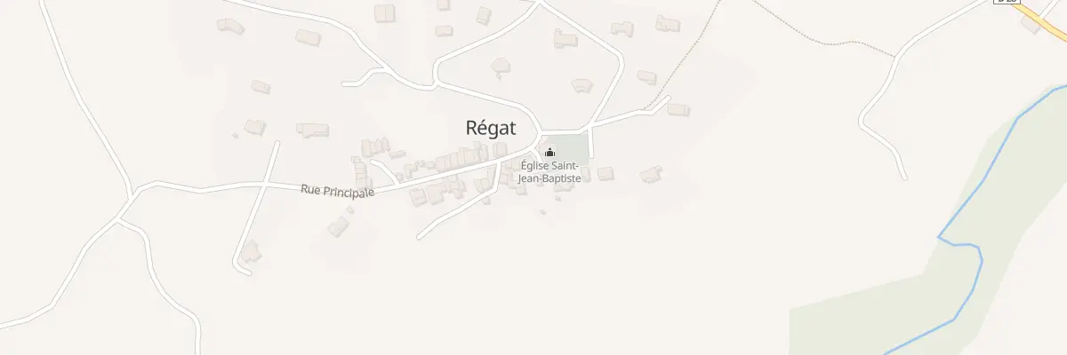 Plan du 2 Regat du Bas à Régat