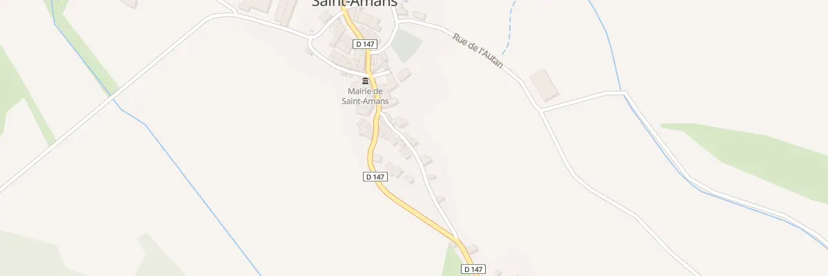 Plan du 42 Le Village à Saint-Amans