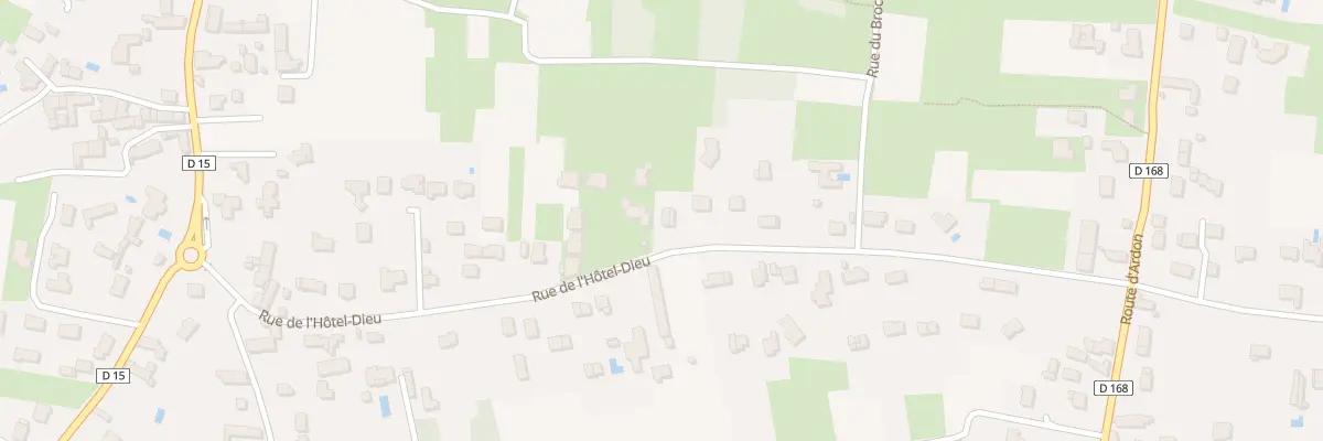 Plan du 1660 Rue de l’Hôtel Dieu à Olivet